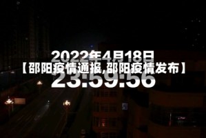 【邵阳疫情通报,邵阳疫情发布】