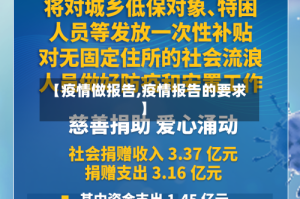 【疫情做报告,疫情报告的要求】