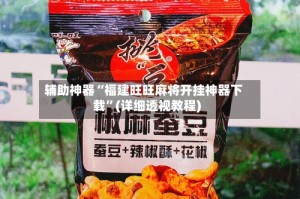 辅助神器“福建旺旺麻将开挂神器下载”(详细透视教程)