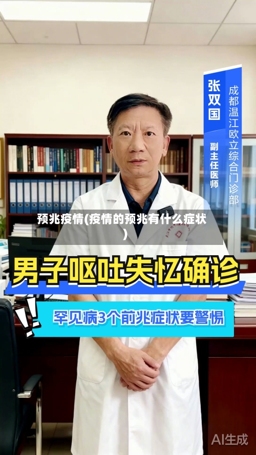 预兆疫情(疫情的预兆有什么症状)-第1张图片