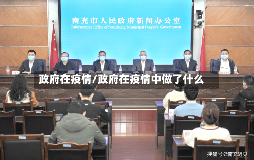 政府在疫情/政府在疫情中做了什么-第1张图片
