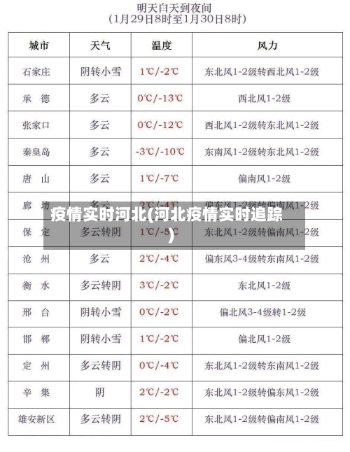 疫情实时河北(河北疫情实时追踪)-第2张图片