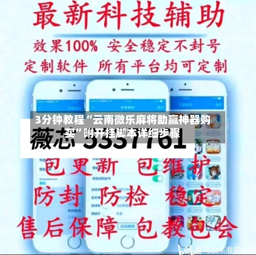 3分钟教程“云南微乐麻将助赢神器购买”附开挂脚本详细步骤-第2张图片