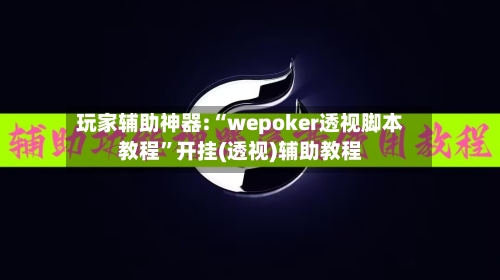 玩家辅助神器:“wepoker透视脚本教程	”开挂(透视)辅助教程-第1张图片